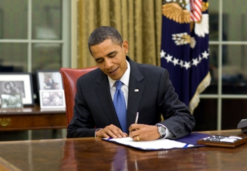 President Obama Signs Legislation